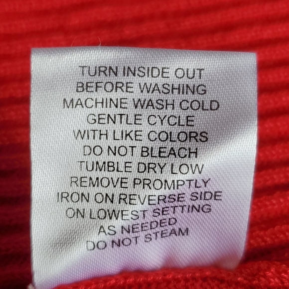 NY Collection Red Knit Dress Size Petite XL - Picture 8 of 11
